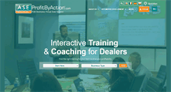 Desktop Screenshot of profitbyaction.com